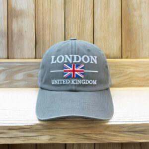 London United Kingdom Embroidered Hat