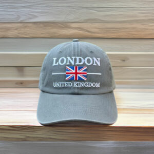 London United Kingdom Embroidered Hat