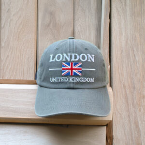London United Kingdom Embroidered Hat