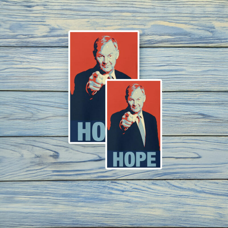 Lowe Hope Sticker