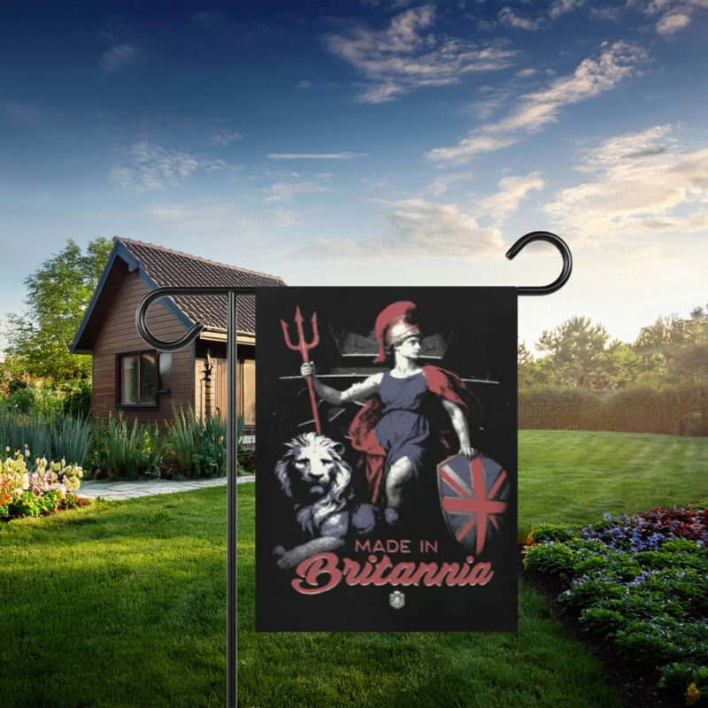 Made in Britannia Graphic Flag