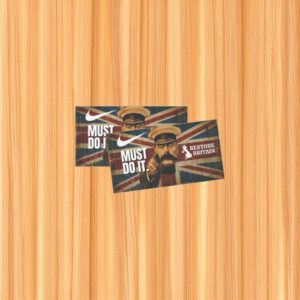 Must Do It Restore Britain Sticker