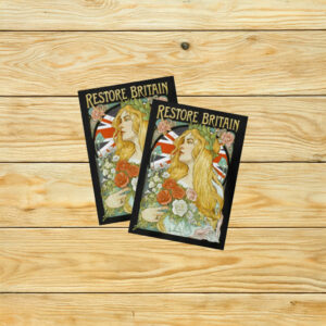 Natural Britannia - Restore Britain Sticker