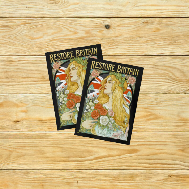 Natural Britannia - Restore Britain Sticker