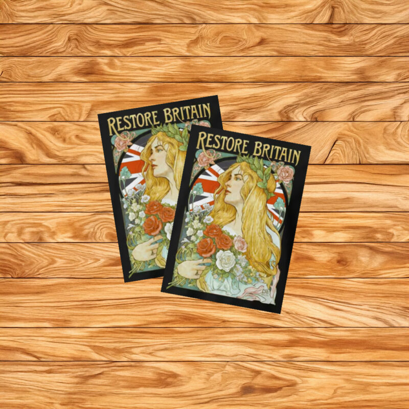 Natural Britannia - Restore Britain Sticker