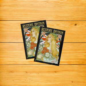Natural Britannia - Restore Britain Sticker