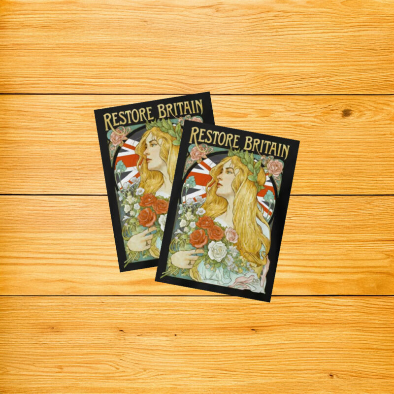 Natural Britannia - Restore Britain Sticker