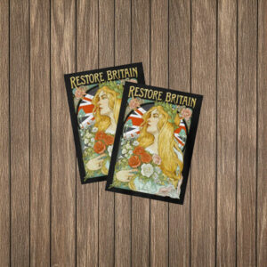 Natural Britannia - Restore Britain Sticker