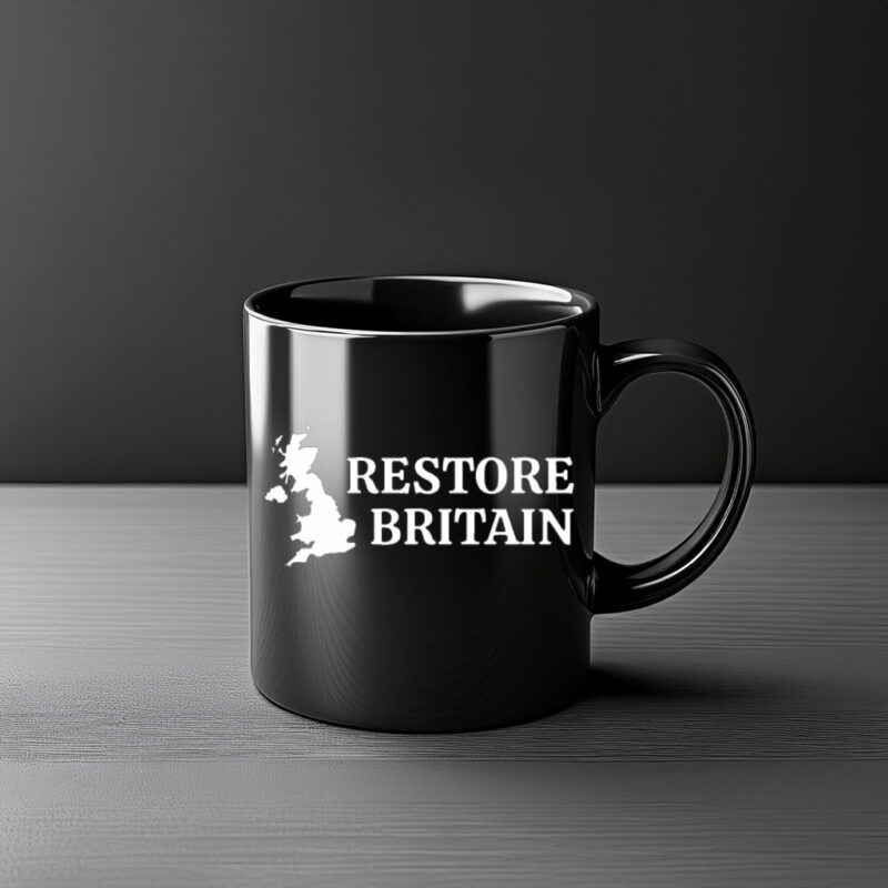 Official Logo Great Britain Map Mug