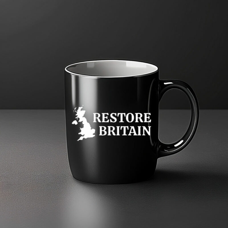 Official Logo Great Britain Map Mug