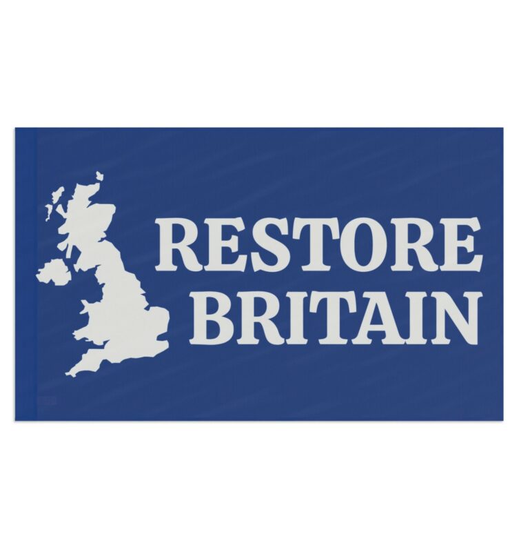 Official Restore Britain Flag