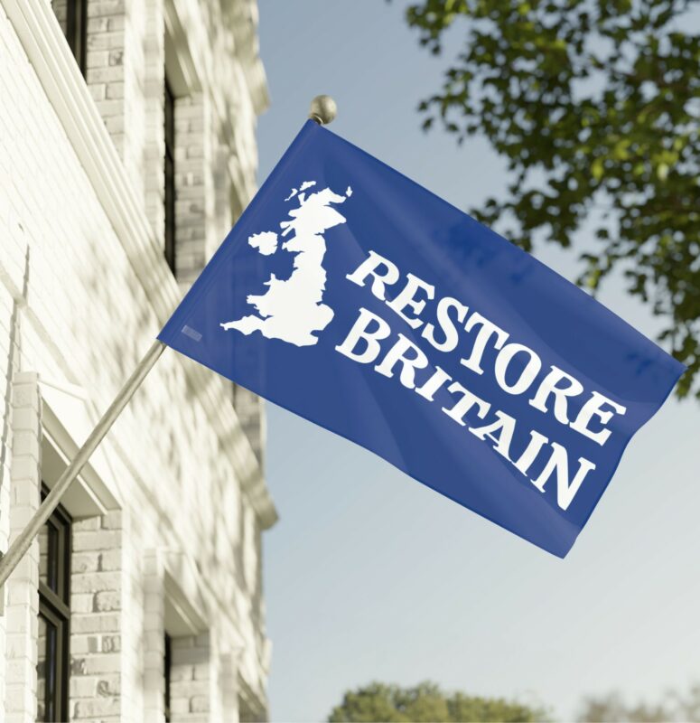 Official Restore Britain Flag