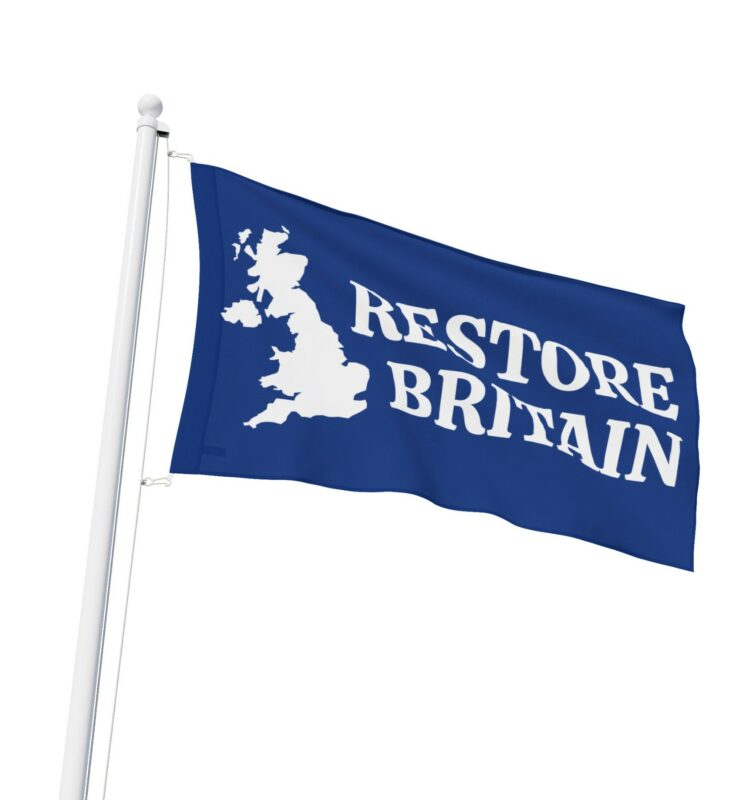 Official Restore Britain Flag