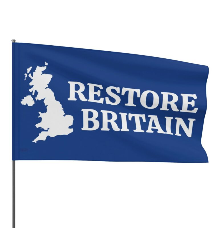 Official Restore Britain Flag
