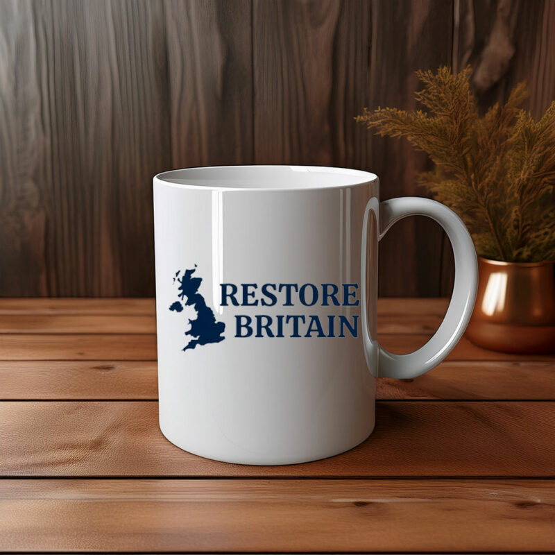 Patriotic Political Restore Britain Mug