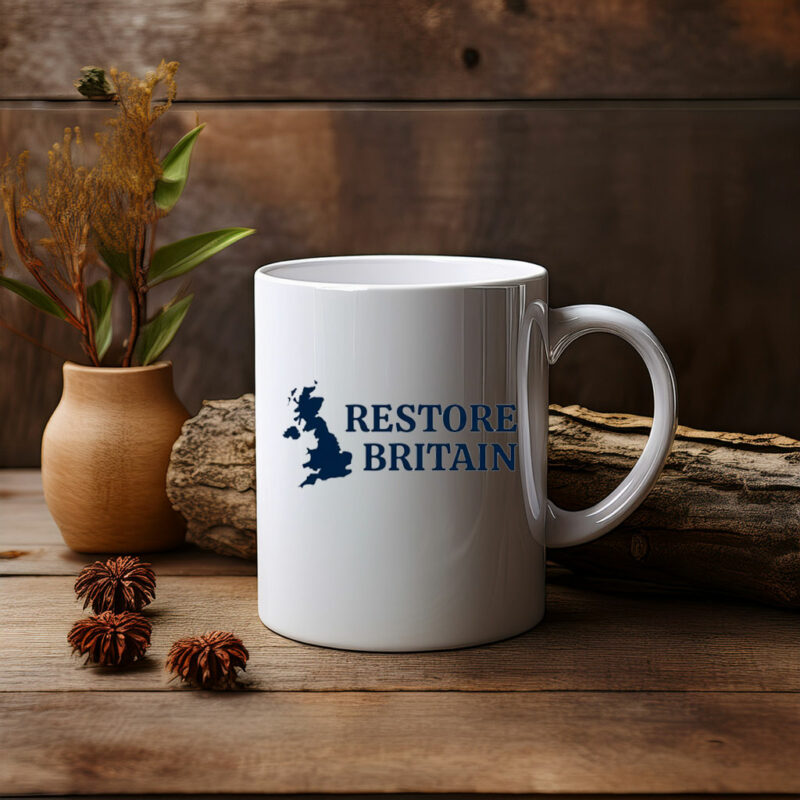 Patriotic Political Restore Britain Mug
