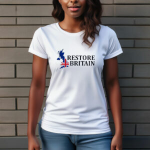 Patriotic Supporter UK Slogan Graphic Adult Tee