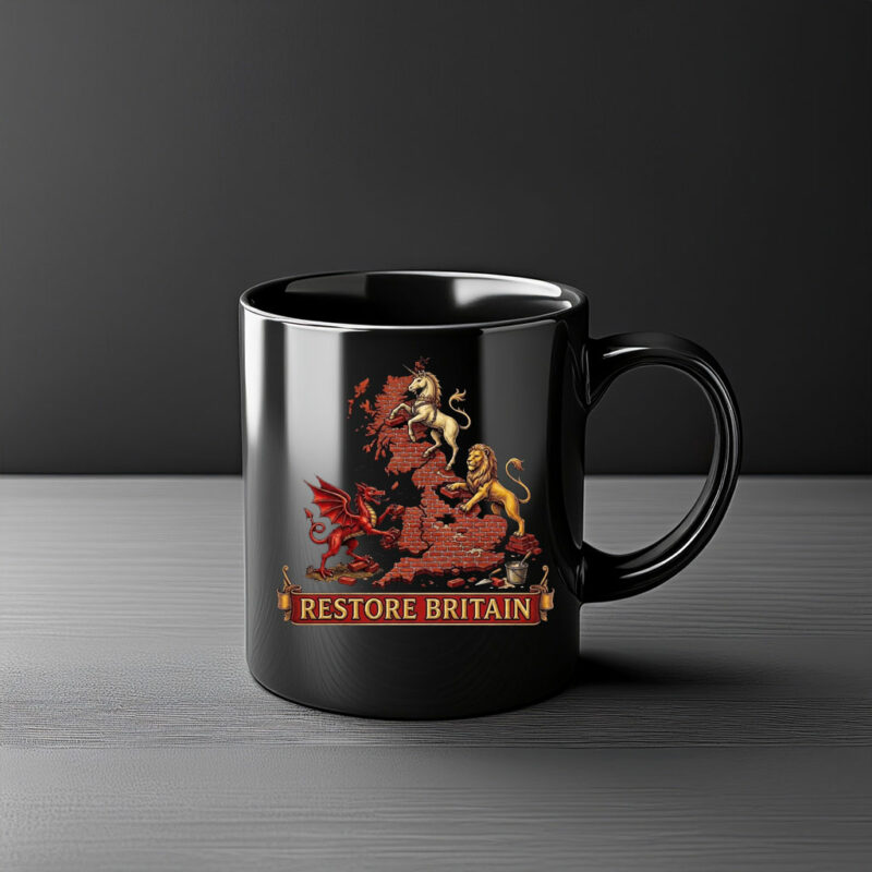 Patriotic UK Gift Restore Britain Mug