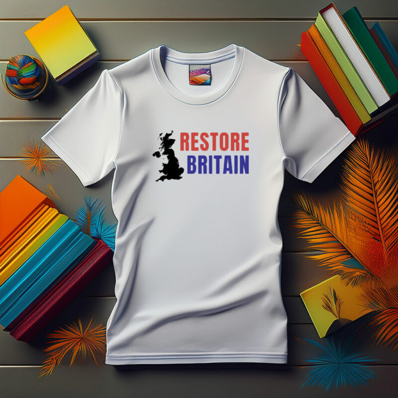RESTORE BRITAIN Unisex Graphic T-Shirt