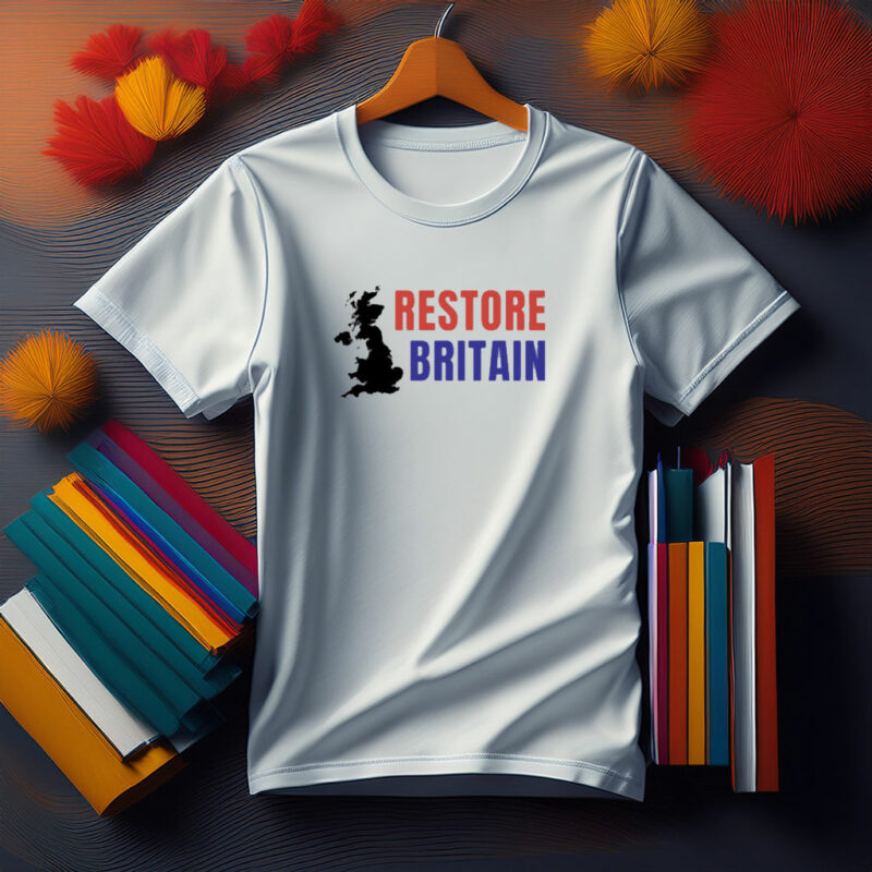 RESTORE BRITAIN Unisex Graphic T-Shirt