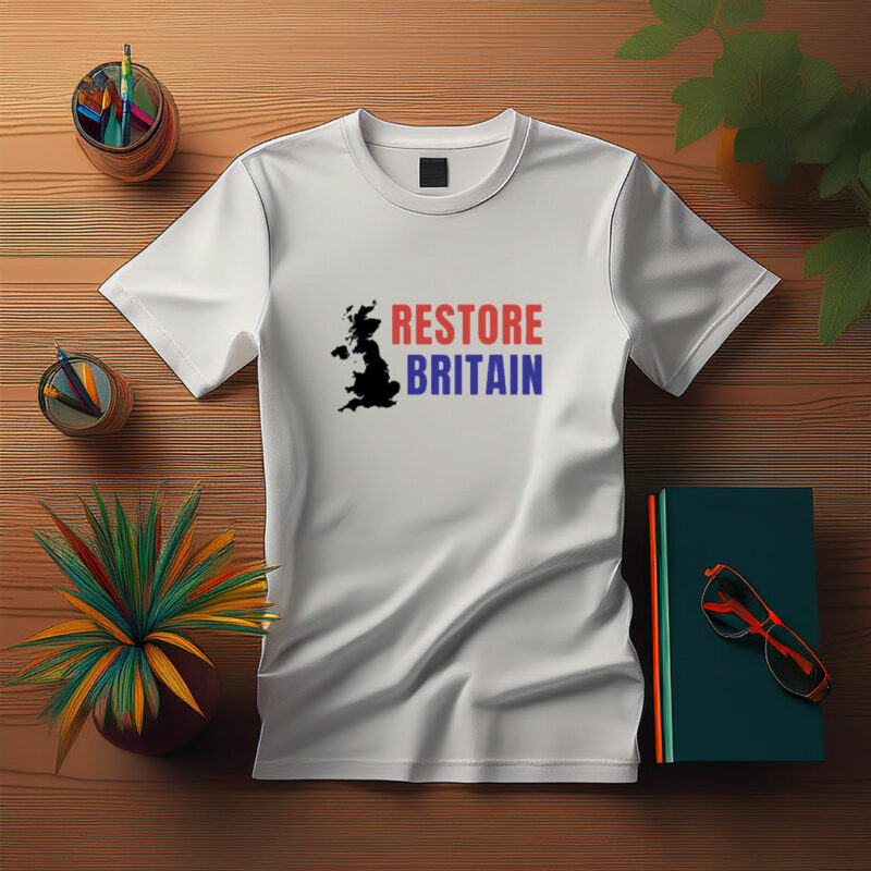 RESTORE BRITAIN Unisex Graphic T-Shirt