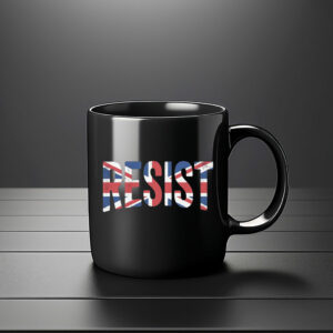 Resist UK Flag Protest Mug