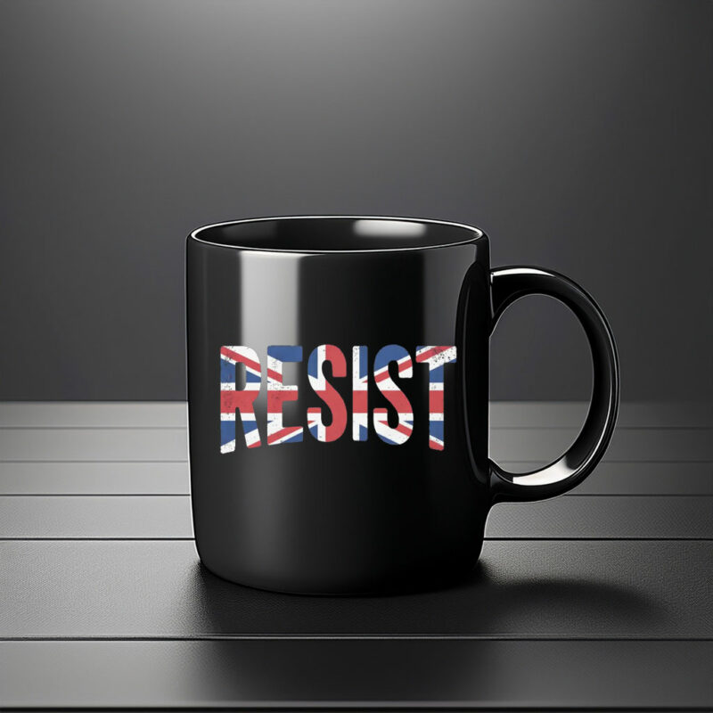 Resist UK Flag Protest Mug