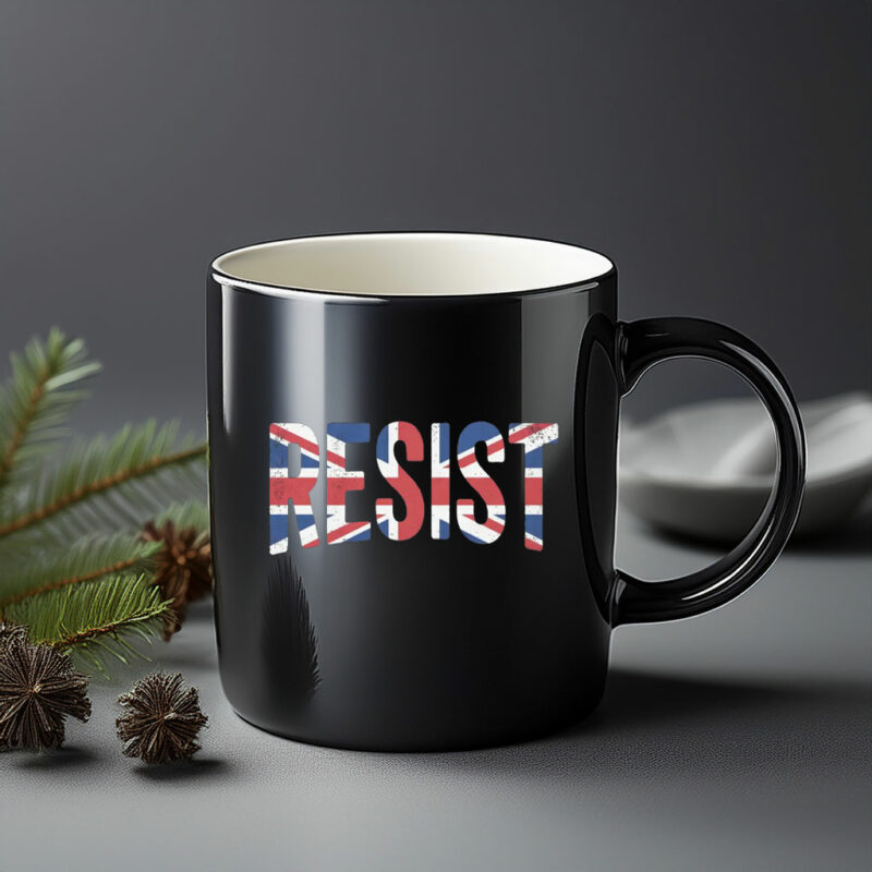 Resist UK Flag Protest Mug