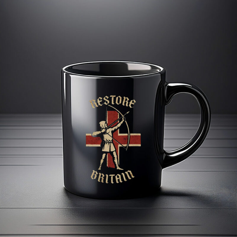Restore Britain 1717 English Longbow Archer Mug
