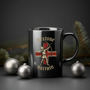 Restore Britain 1717 English Longbow Archer Mug
