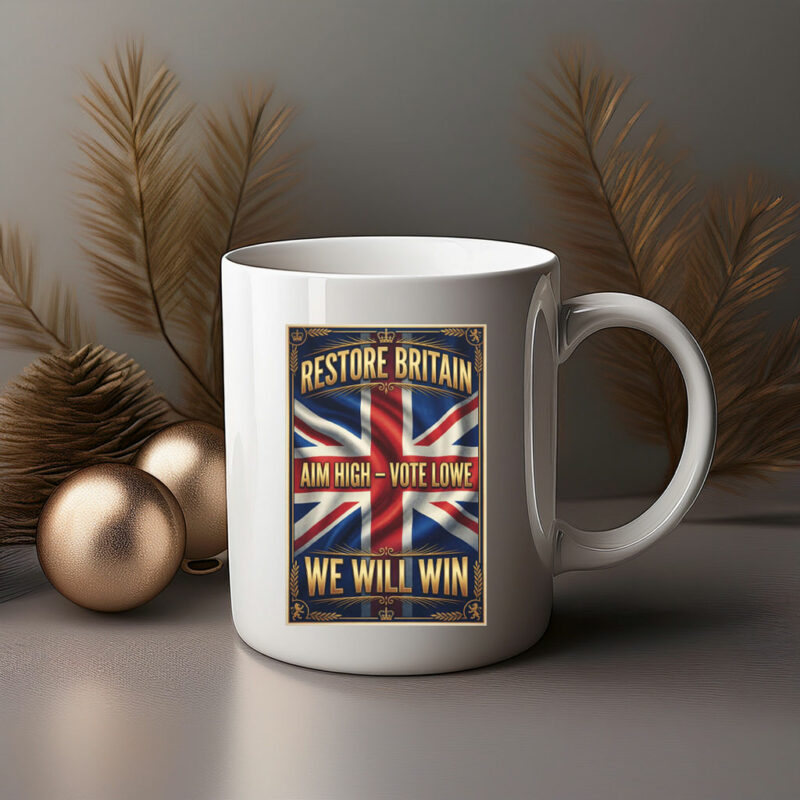 Restore Britain Canvas Patriotic Campaign Mug