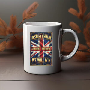 Restore Britain Canvas Patriotic Campaign Mug