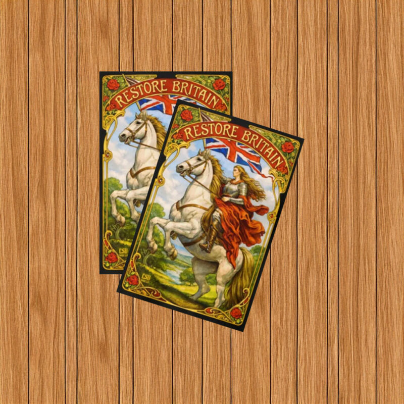 Restore Britain - Charge Sticker