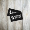 Restore Britain Classic Black Sticker