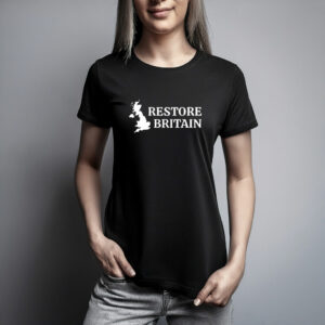 Restore Britain Classic Map T-Shirt