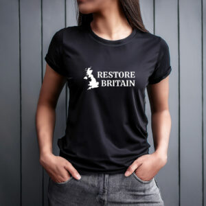 Restore Britain Classic Map T-Shirt