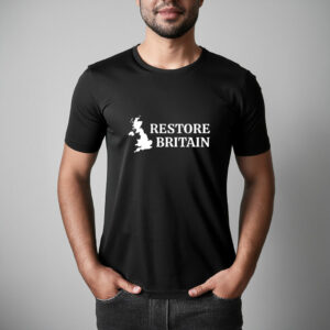 Restore Britain Classic Map T-Shirt