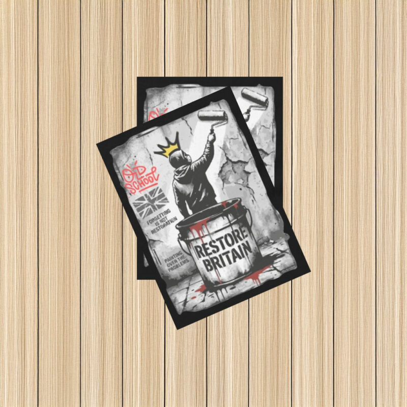 Restore Britain, Custom Political Street Sticker