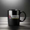 Restore Britain Detain Deport British Flag Mug
