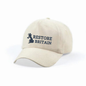 Restore Britain Embroidered Baseball Cap, Anti-Labour Hat