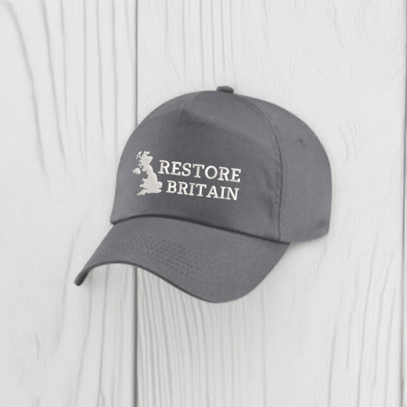 Restore Britain Embroidered Baseball Cap, Political Supporter Hat