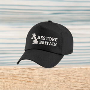 Restore Britain Embroidered Cap – Patriotic Supporter Graphic Cap