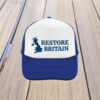 Restore Britain Embroidered Hat Classic Trucker Cap