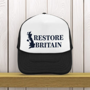 Restore Britain Embroidered Trucker Cap Hat