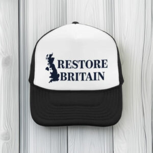 Restore Britain Embroidered Trucker Cap Hat
