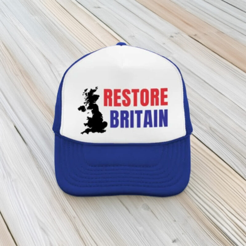 Restore Britain Flag Embroidered Hat