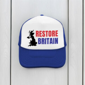 Restore Britain Flag Embroidered Hat