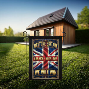 Restore Britain Framed Print Patriotic Campaign Flag