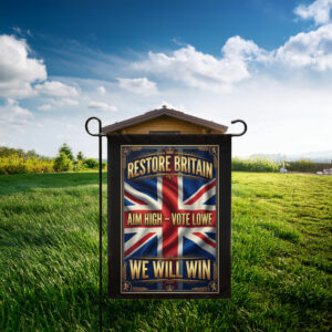 Restore Britain Framed Print Patriotic Campaign Flag