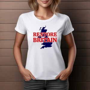 Restore Britain Grey T-Shirt